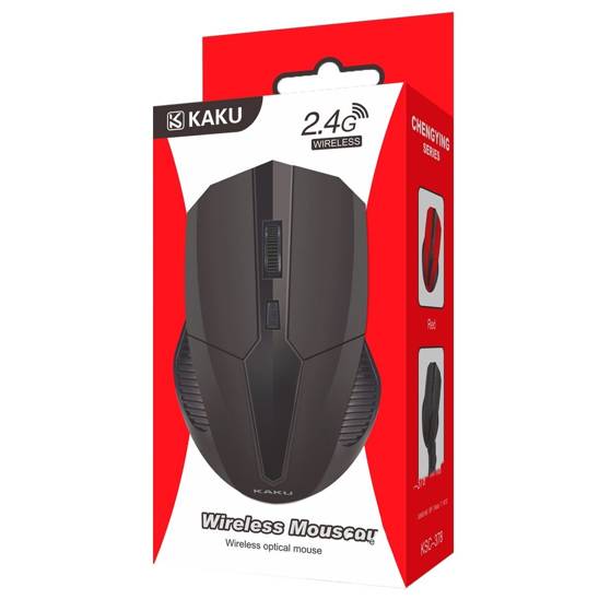 Kakusiga Wireless Optical Mouse 4 buttons KAKU KSC-378) black Kakusiga Wireless Optical Mouse 4 buttons KAKU KSC-378) black